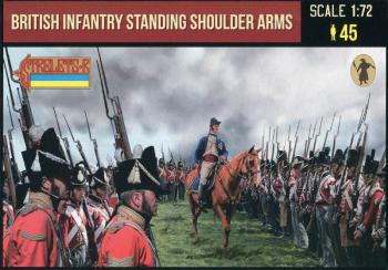 Napoleonic British Infantry Standing Shoulder Arms--45 figures in 15 poses (unpainted) Napoleonic British Infantry Standing Shoulder Arms--45 figures in 15 poses (unpainted) #50735