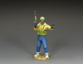 Mogadishu Militiaman Shouting HALT!--single Aideed’s Armed Militiaman figure Mogadishu Militiaman Shouting HALT!--single Aideed’s Armed Militiaman figure #50744