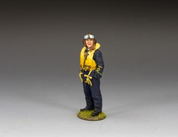 Royal Navy Fleet Air Arm Pilot--single WWII figure #50753