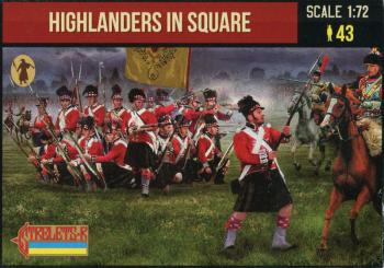 Napoleonic Highlanders in Square--43 figures in 19 poses (unpainted) Napoleonic Highlanders in Square--43 figures in 19 poses (unpainted) #50767