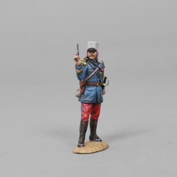 Image of French Legionnaire Officer Preparing to Fire--single figure--RETIRED--LAST ONE!!