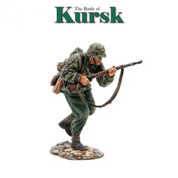 German Waffen SS Pz Grenadier Running with K98, The Battle of Kursk, 1943--single figure #50995