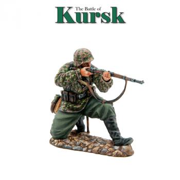 German Waffen SS Pz Grenadier Firing K98, The Battle of Kursk, 1943--single kneeling figure #50996
