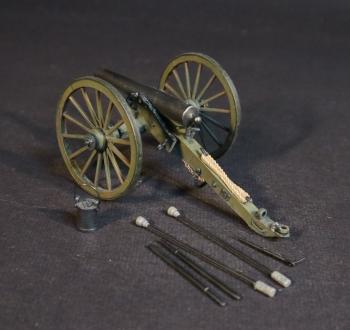 Napoleon Gun--Howitzer, Confederate Artillery, The American Civil War, 1861-1865--nine pieces Napoleon Gun--Howitzer, Confederate Artillery, The American Civil War, 1861-1865--nine pieces #51091