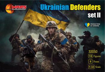 Modern Ukrainian Defenders Set II--15 figures in 8 poses--SEVEN IN STOCK. #51122