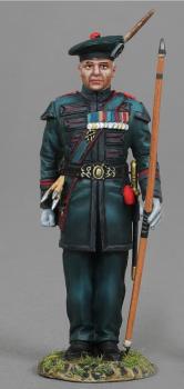 Image of Archer Stood to Attention (Front Front), The Royal Company of Archers--single figure--TWO IN STOCK. Image of Archer Stood to Attention (Front Front), The Royal Company of Archers--single figure--TWO IN STOCK.