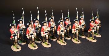 Twelve Infantrymen Marching, 79th (Draper's) Regiment of Foot, The British Army, The Battle of Wandewash, The Third Carnatic War, 22nd January 1760, The Seven Years War, 1756-1763--twelve figures in three poses--PRE-ORDERS Twelve Infantrymen Marching, 79th (Draper's) Regiment of Foot, The British Army, The Battle of Wandewash, The Third Carnatic War, 22nd January 1760, The Seven Years War, 1756-1763--twelve figures in three poses--PRE-ORDERS #51208
