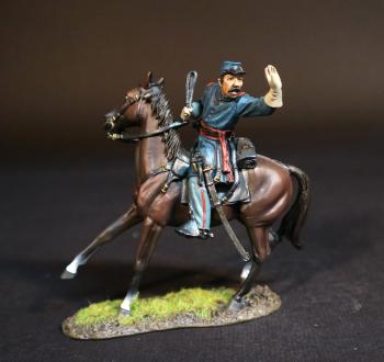 Union Artillery Officer, The Union Artillery, The Army of the Potomac, The Battle of Brandy Station, June 9th, 1863, ACW, 1861-1865--single mounted figure Union Artillery Officer, The Union Artillery, The Army of the Potomac, The Battle of Brandy Station, June 9th, 1863, ACW, 1861-1865--single mounted figure #51213