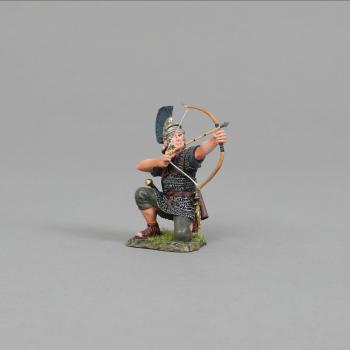 Image of Kneeling Praetorian Archer Firing Upwards--single figure