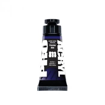 Prussian Blue, ProAcryl Expert Acrylics 005 (Flat Matte)--30mL tube (1 fluid ounce) with an easy-access flip top lid #51313