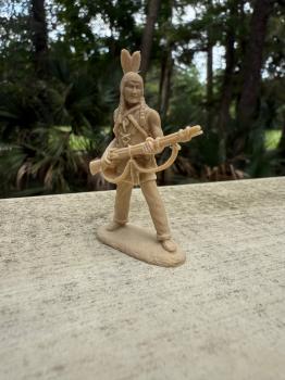 Mingo, from the Barzso Daniel Boone playset--single resin figure--AWAITING RESTOCK. #51336