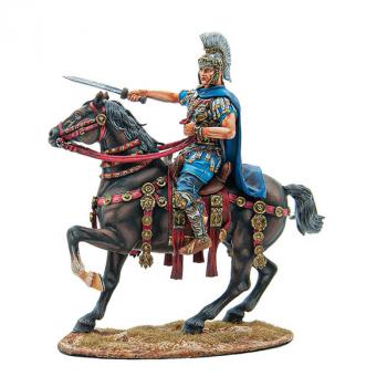 Image of Mounted Praefectus Cohortis, Cohors II Flavia Bessorumn--single mounted figure