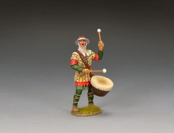 Image of The Medieval Drummer--single yelling drummer figure