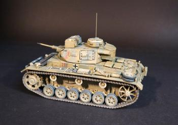 Image of Panzer III Ausf. H #211 15. Panzer-Division, Deutsches Afrikakorps, North Africa, May 1941, WWII
