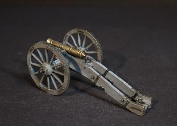 Image of Brass 3-pounder Cannon, Royal Regiment of Artillery, The Royal Regiment of Artillery, Cumberland's Army, The Battle of Culloden, 16th April 1745, The Jacobite Rebellion, 1745