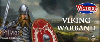 Image of 28mm Viking Warband--thirty-six multi-part unpainted plastic figures