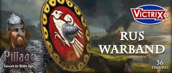 Image of 28mm Rus Warband--thirty-36 multi-part unpainted plastic figures