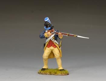 Image of Washington's Guard Company Standing Firing--single figure