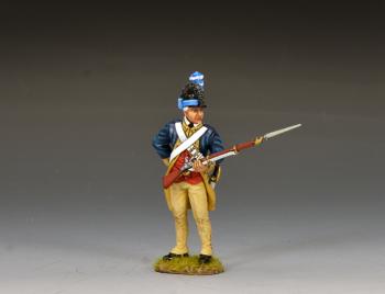 Image of Washington's Guard Company Reaching For a Fresh Cartridge--single figure
