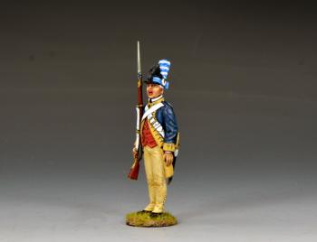 Image of Washington's Guard Company Standing Corporal Shouting Orders--single figure