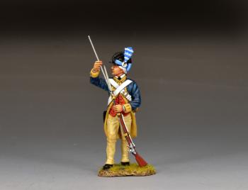 Image of Washington's Guard Company Standing with Ramrod--single figure
