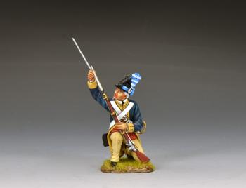 Image of Washington's Guard Company Kneeling with Ramrod--single figure