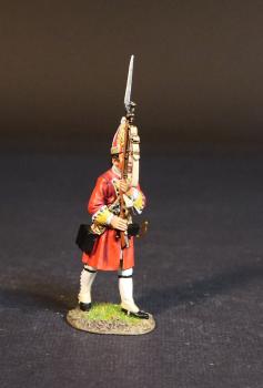 Image of Grenadier At The Ready, Dejean's Regiment of Foot, Cumberland's Army, The Battle of Culloden, 16th April 1745, The Jacobite Rebellion, 1745--single figure