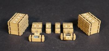 Image of Ammunition Boxes, The Eshowe Relief Column, The Battle of Gingindhlovu, 2nd April 1879, The Anglo Zulu War--eight pieces