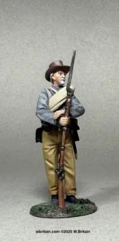 Image of Confederate Infantrymen at Rest--single standing ACW figure