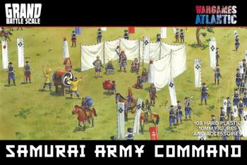 Samurai Army Command, Grand Battle Scale--108 hard plastic 10mm figures multi-part hard plastic figures Samurai Army Command, Grand Battle Scale--108 hard plastic 10mm figures multi-part hard plastic figures #51544