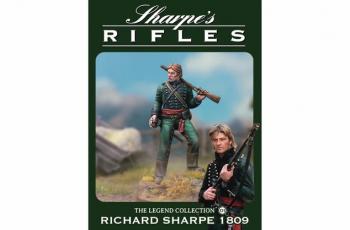Image of 28mm Richard Sharpe 1809--single 54mm figure and single 28mm figure