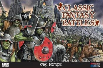 Image of 10mm Classic Fantasy Battles Orc Horde--252 plastic figures and 40mm x 20mm dual use bases