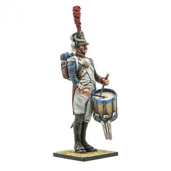 Image of Drummer, Middle Guard Fusilier Grenadiers, Borodino 1812, France's Grande Armee--single figure