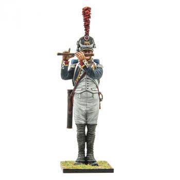 Image of Flutist, Middle Guard Fusilier Grenadiers, Borodino 1812, France's Grande Armee--single figure