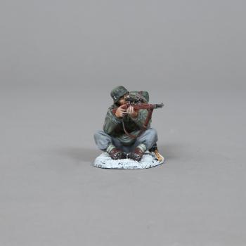 Image of Sitting Sniper, 6th SS Gebirgsjager--single seated figure (winter base)
