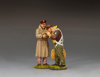 Image of Welcome Back!--two WWII U.S. Air Force figures