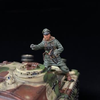 Image of Tank Rider Officer, The Stug III Assault Gun, Battle of Kharkov--single figure