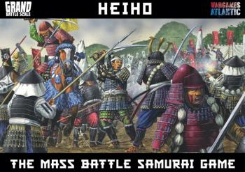 Image of Heiho:  The Mass Battle Samurai Game--includeds rulebook, 988 hard plastic 10mm figures and accesories, bases, & tokens