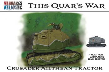 Image of 28mm Crusader Ailthean Tractor--one Ailthean tractor and crew