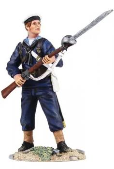 Image of Royal Naval Brigade Standing Defentding, 2015 Matte Club Figure--single figure--RETIRED--LAST ONE!!