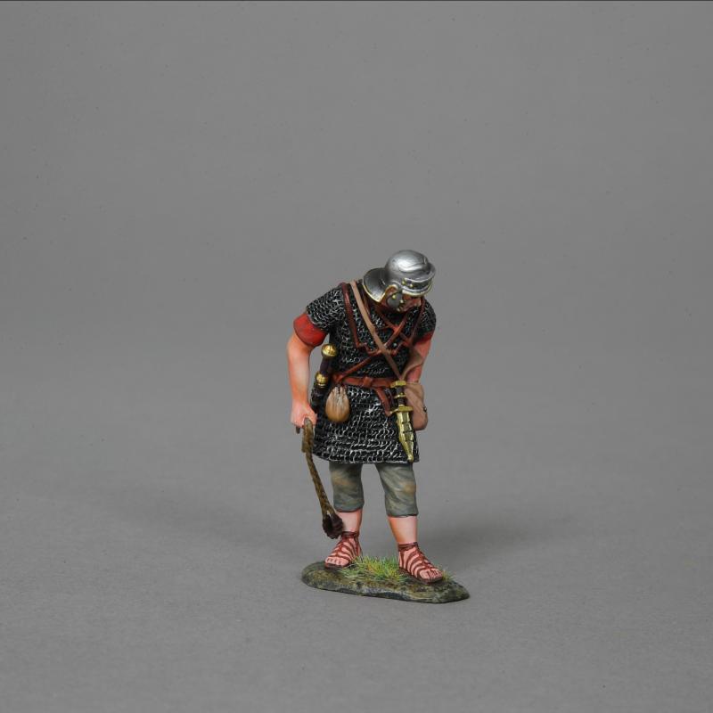 Two Roman Auxiliary Slingers Readying to Sling--two figures #5 Two Roman Auxiliary Slingers Readying to Sling--two figures #5