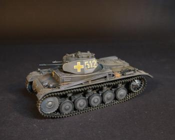 Image of Panzer II Ausf. A #512, 4. Panzer- Division, Poland, September, 1939, German Armor, WWII