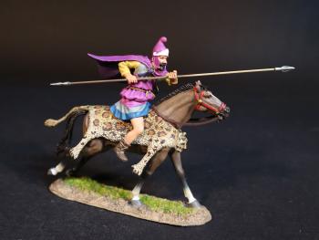 Image of Macedonian Prodromoi, Armies and Enemies of Ancient Greece and Macedonia--single mounted figure charging with two-handed spear