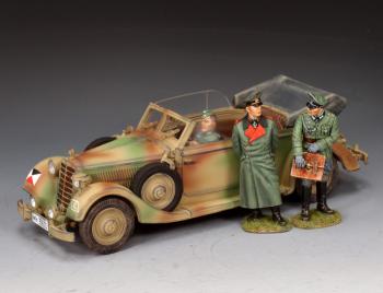 Rommel's Staff Car (Normandy)--car and three figures--Sale Lasts until DECEMBER 31, 2025. #51800