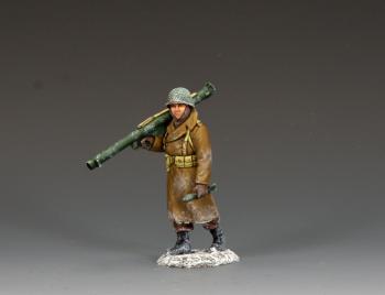 "A Walking Bazooka Guy"-- single WWII-era U.S. Army G.I. figure #51811