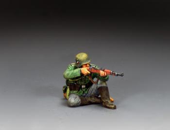 German Riflemen Sitting Firing #1--single seated Classic Wehrmacht Infantry figure #51815