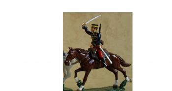 Cavalryman, 5th Line Cavalry, Imperial Japanese Army, Boxer Rebellion, 1900--single mounted figure--RETIRED--LAST ONE!! #51852