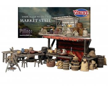 28mm Market Stall (Medieval & Dark Ages) #51858