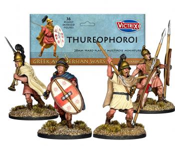 28mm Thureophoroi--36 hard plastic multi-pose miniatures #51862