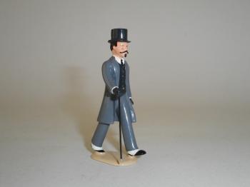 Gentleman in Dark Frock Coat, The Victorians--single figure with walking cane--RETIRED--LAST ONE!! #51875